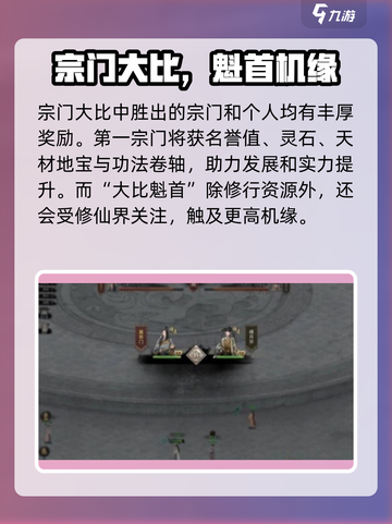 鬼谷八荒宗门大比奖励介绍介绍截图4