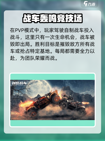 创世战车PVP模式🔥超详细解析，玩就完事了！💥截图2