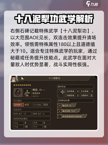 大江湖之苍龙与白鸟无名岛武学领悟攻略介绍截图3