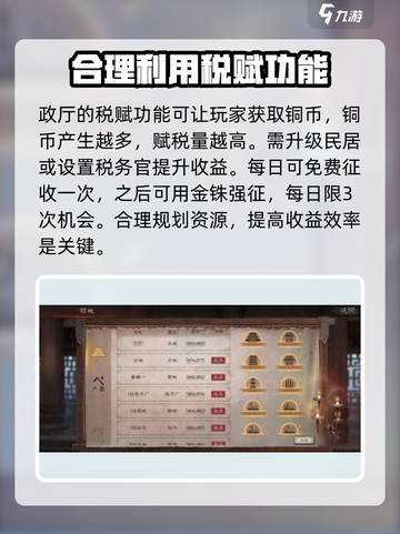 三国志战棋版政厅系统介绍介绍截图4