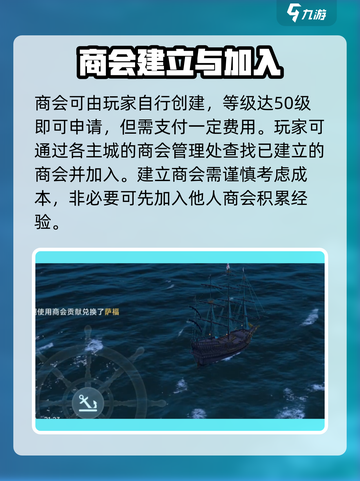 大航海时代传说商会怎么玩介绍截图2