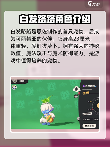 洛克王国手游白发路路是谁介绍截图3