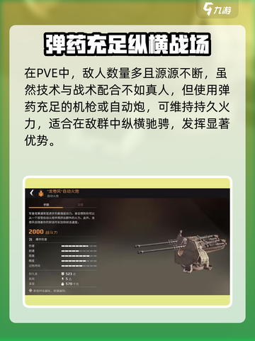 创世战车🔥PVE必备武器推荐，助你横扫战场！截图2