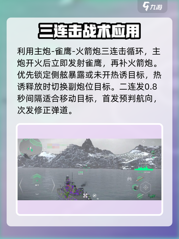 现代战舰🔥雀鹰导弹玩法大揭秘！🚀截图3