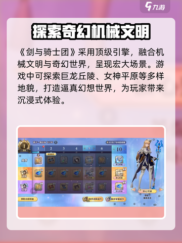 剑与骑士团🔥超全玩法测评，内容一览不容错过！截图2