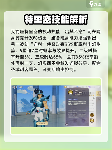 圣斗士星矢重生🔥特里密角色详情大曝光！💥截图4