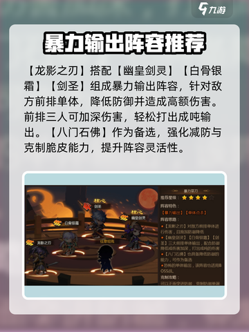 忍者时刻🔥合作阵容搭配攻略，这样选忍者无敌了！截图3