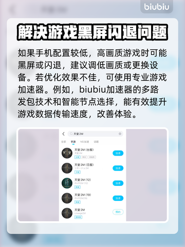 天堂2M黑屏闪退？❌解决方案来了！🔥截图3
