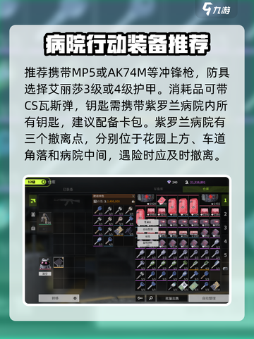萤火突击紫罗兰病院怎么打介绍截图3