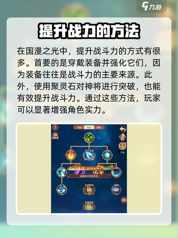 国漫之光战力攻略介绍截图2