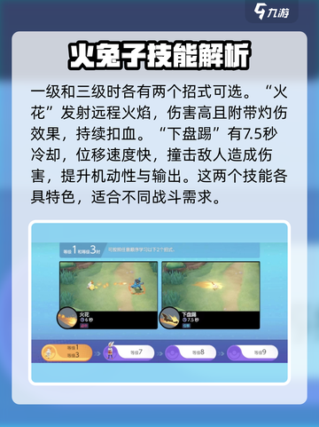 宝可梦大集结火兔子技能有哪些介绍截图3
