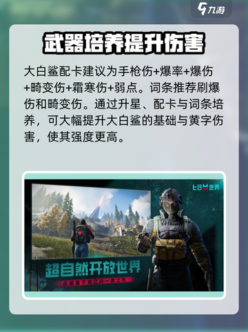 七日世界大白鲨配卡推荐介绍截图3