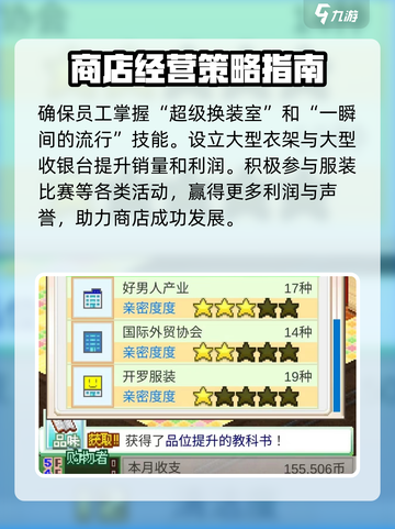 时尚洋品店物语一周目攻略介绍截图4