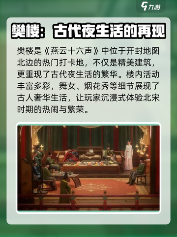 燕云十六声：樊楼隐藏彩蛋🔥等你来探！截图2