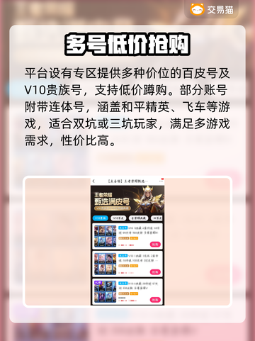 王者荣耀贵族10仅需XX元！💥截图4