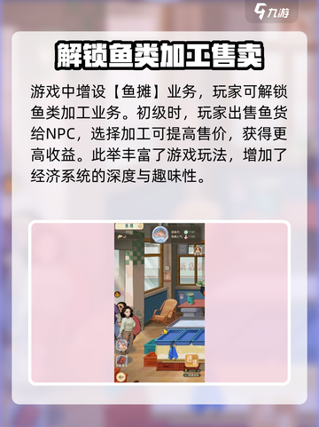时光杂货店鱼摊怎么经营介绍截图3