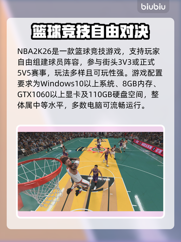 🎮NBA2K26内存要求曝光！性能党必看💥截图2