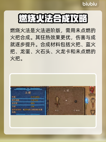 背包乱斗🔥燃烧火把合成秘籍游戏名必看！截图3