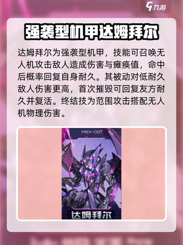 硬核机甲启示录机甲图鉴介绍截图2
