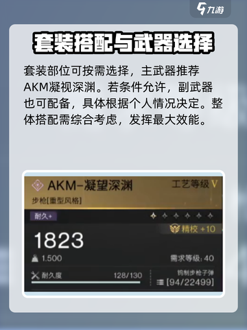 七日世界akm凝视深渊怎么搭配介绍截图3