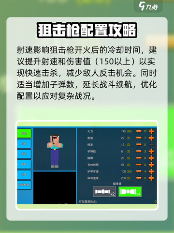 像素射击狙击枪🔥进阶玩法攻略来了！截图2