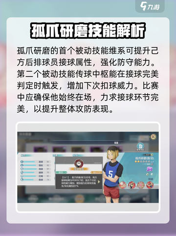 排球少年手游🔥孤爪研磨玩法揭秘✨角色超详细介绍！截图2