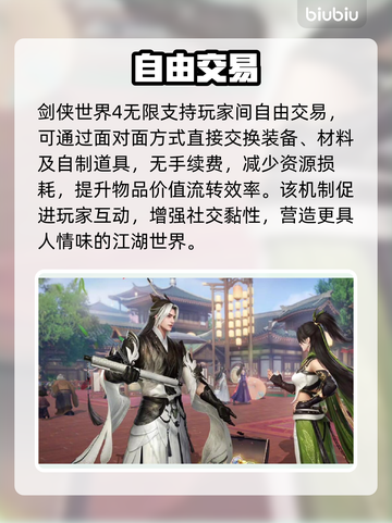 剑侠世界4：无限交易🔥💸截图2