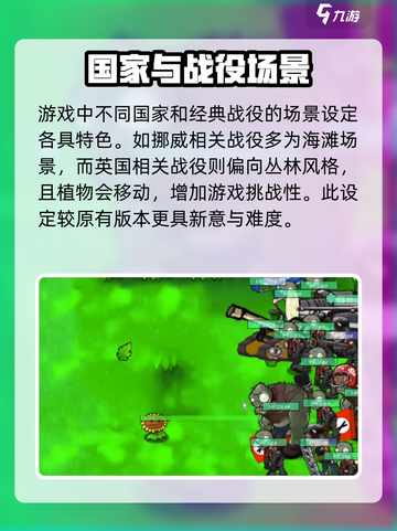 植物大战僵尸二战版🔥玩法大揭秘！ Zombies来袭⚡截图4