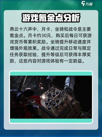 燕云十六声氪金玩法介绍介绍截图4
