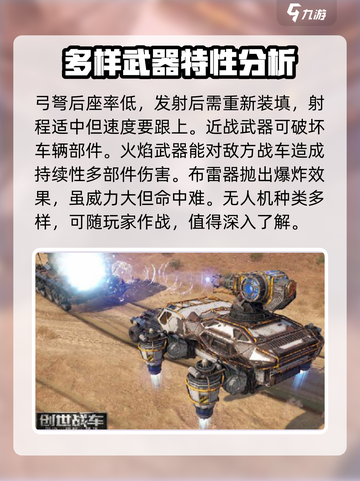 创世战车🔥武器大全，装备图鉴一网打尽！截图4