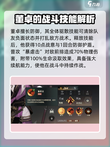 三国志幻想大陆2枭之歌董卓怎么样介绍截图2
