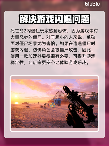 死亡岛2闪退？加速软件来了！🔥🎮截图2