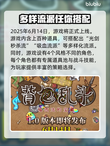 背包乱斗正式上线！游戏时间大揭秘💥🎮截图2