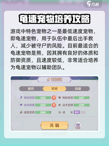 长安幻想🔥宠物龟速流派打造秘籍ペット截图2