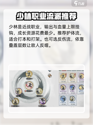 墨剑江湖0氪T0职业推荐介绍截图2