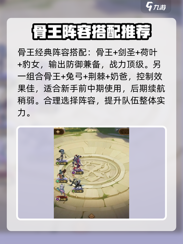 剑与远征2🔥骨王阵容天花板，一键秒杀对手！截图3