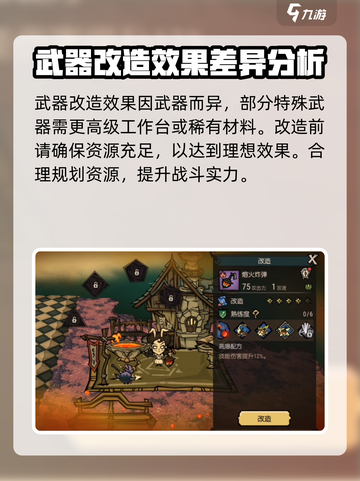 饥荒新家园：武器改造秘籍🔥，玩家必看！截图4
