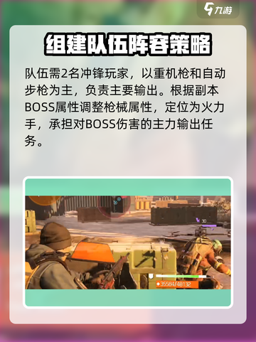 全境封锁曙光手游PVE阵容推荐介绍截图4