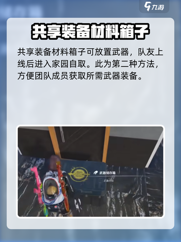 七日世界武器怎么丢弃给队友介绍截图4