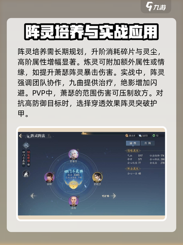 诛仙2手游阵灵系统🔥超全使用攻略来啦！截图4