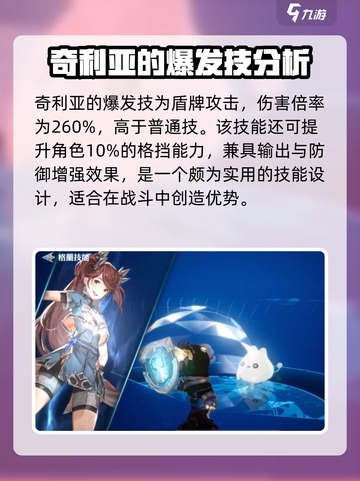 剑与骑士团奇利亚技能厉害吗介绍截图3