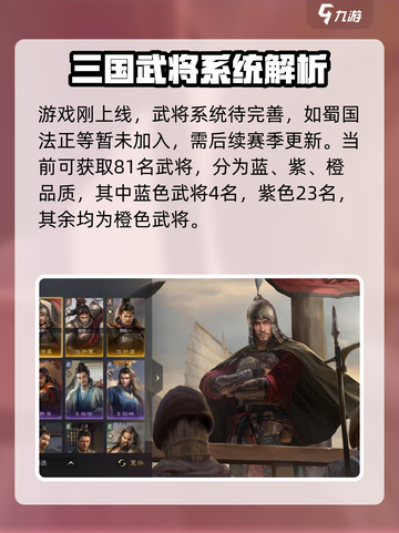 三国谋定天下多少武将介绍截图2