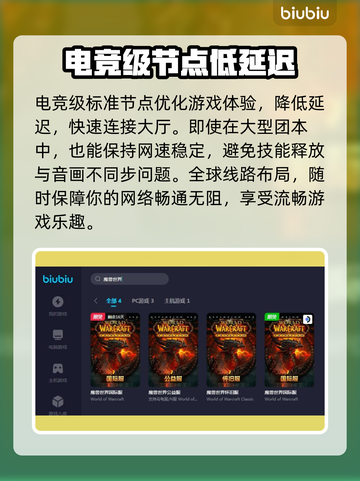 魔兽世界加速器✨让你游戏体验飙升🚀截图3