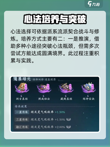 问剑长生心法选择攻略介绍截图4