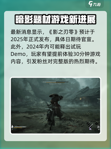 影之刃零🔥发售时间曝光！玩法大揭秘💥截图2