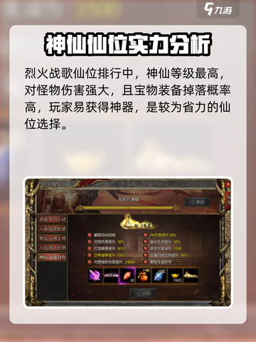 烈火战歌仙位排行介绍介绍截图2