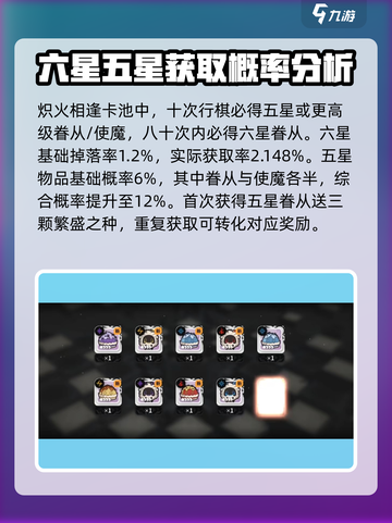 火环🔥卡池机制大揭秘！抽卡几率全公开！截图4