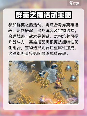 万龙觉醒🔥群英之巅攻略，顶级玩家必看！截图4