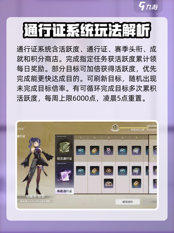 星痕共鸣🔥游戏通行证超全介绍来啦！✨截图2
