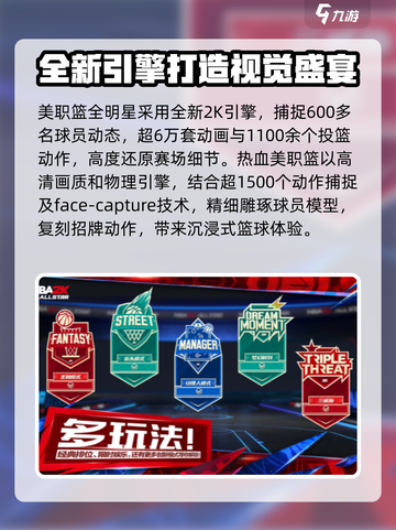 美职篮全明星和热血美职篮区别介绍截图2